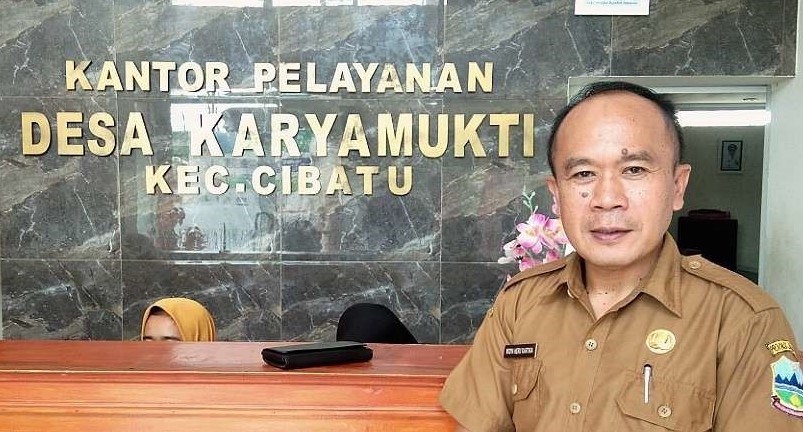 Kepala Desa Karyamukti, Widya Heru/Istimewa